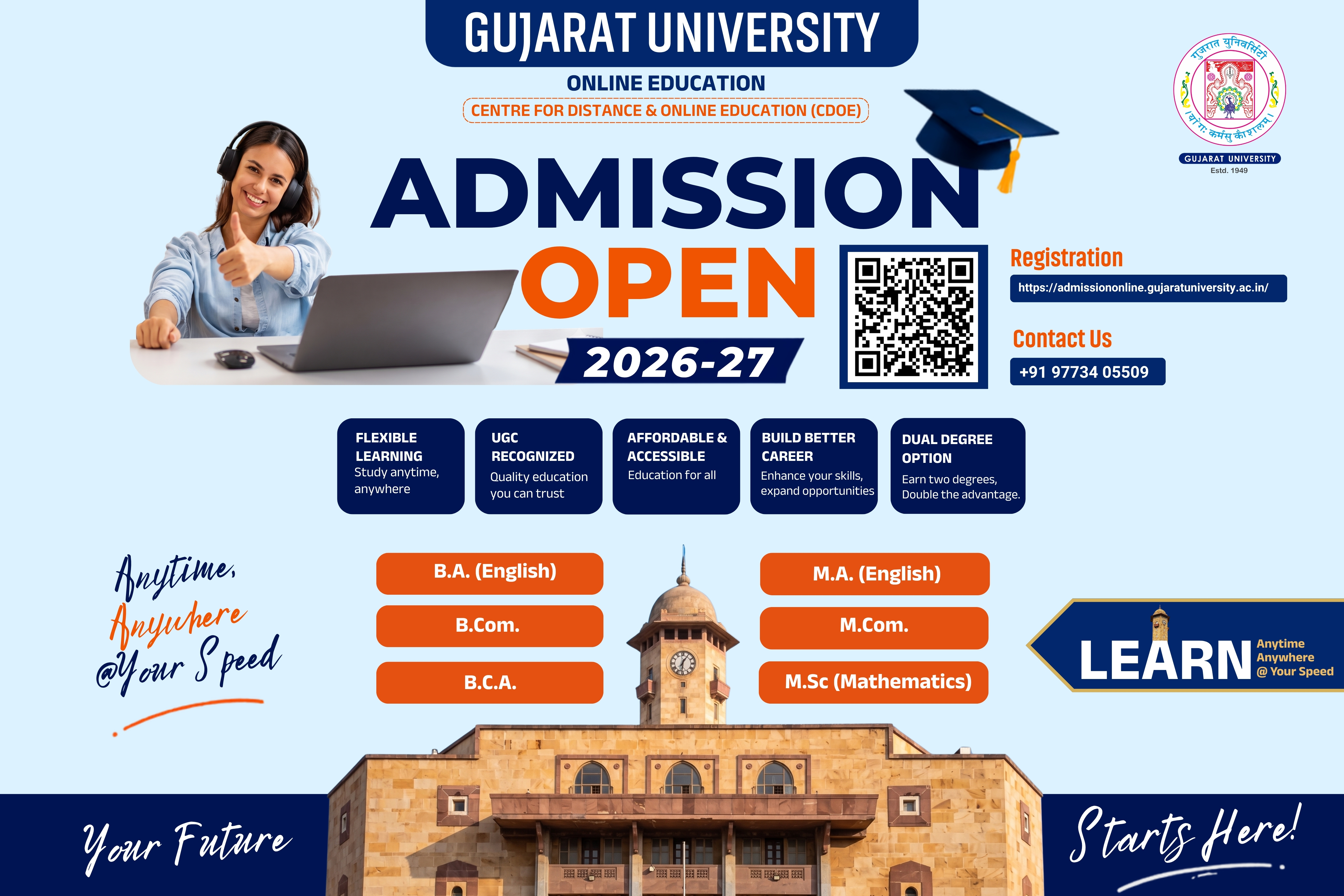 Admission open announcement